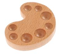BESTOYARD Palette in Legno per Acquerello Portatile per Studenti d'Arte | Scatola per Pigmenti, Formato Compatto, Uso in Laboratorio e Lezioni, Adatta ad Acrilici e Pennelli