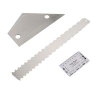 BESTOYARD Set 3 Pezzi Righelli per Chitarra in Acciaio Inox per Misurare Altezza Capotasto e Verificare Drittezze Tastiera per Chitarra Elettrica Argento