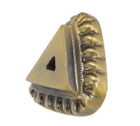 BESTOYARD Statua Di Buddha Tibetano Base Vajra Ornamento Religioso Per Casa e Ufficio Supporto Per Rituali Buddisti Decorazione in Metallo Placcatura in Rame