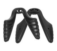 BESTOYARD Supporto per Naselli per Ridurre Disagio e Prevenire lo Scivolamento Nero in Gomma 2 Pezzi Cuscinetto ad Occhiali Regolabile per Occhiali da Sole per Sport e Ciclismo per Festa