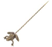 BESTOYARD Tea Needle Pin Ago da Tè in Ottone Oro Stile Vintage per Utensili da Tè e Tazza per Sbloccare i Fori della Teiera Accessorio per Multiuso