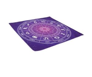 BESTOYARD Tovaglia per Carte in Poliestere Portatile e Morbida, Design Semplice e Raffinato, per Interpretazione di Carte e Pratiche Esoteriche a Casa