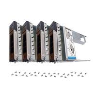 BestParts Confezione da 4 adattatori per disco rigido SSD HDD da 2,5 a 3,5 pollici, ricambio per Dell PowerEdge Gen16/15/14 R760 R7625 R660 R650 T560 R750 R7515 T550 R650 T550 R450 R740 R640 R540 R440