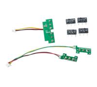 BestParts Mouse hot-swap Switch Button Board + scheda laterale + microinterruttore di ricambio per mouse da gioco wireless Logitech G304 G305