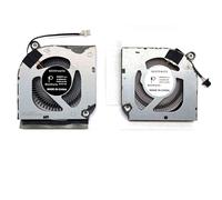 BestParts Ventola di raffreddamento di ricambio per CPU e GPU per ACER Predator Helios 300 (PH315-54), P/N: 23.QC2N2.001, 23.QB9N2.001 (Ventola GPU - Ventola AeroBlade 3D interamente in metallo di