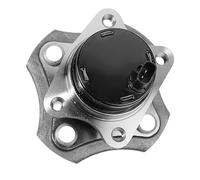BESTPRICE 1x Set di cuscinetti per mozzo ruota posteriore con sensore ABS, compatibile con TOYOTA YARIS (_P1_),YARIS VERSO (_P2_)