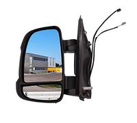 BESTPRICE 1x Specchio retrovisore elettrico sinistro con sensore di temperatura Specchio laterale convesso con specchio grandangolare Compatibile con CITROËN JUMPER, FIAT DUCATO, PEUGEOT BOXER