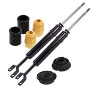 BESTPRICE 2x ammortizzatore a gas a doppia camera d'aria con cuscinetto e kit di protezione dalla polvere, compatibile con AUDI A4 B5 (8D2), A4 B5 Avant (8D5)