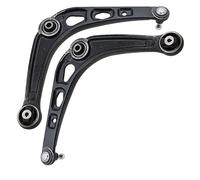 BESTPRICE 2x braccio di controllo asse anteriore sinistro e destro con cuscinetto in gomma Compatibile con RENAULT AVANTIME (DE0_), ESPACE III (JE0_)