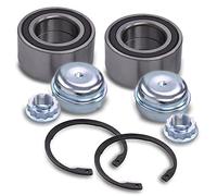 BESTPRICE 2x cuscinetto ruota anteriore set di cuscinetti ruota, compatibile con MERCEDES-BENZ Classe A (W169), Classe B Sports Tourer (W245)