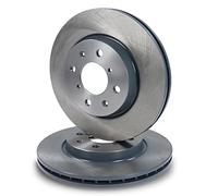 BESTPRICE 2x Dischi freno anteriori Ø 256 mm Compatibili con SUZUKI SWIFT IV (FZ, NZ)