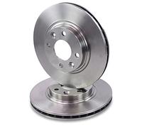 BESTPRICE 2x dischi freno anteriori Ø 258 mm Compatibile con DACIA LOGAN,SANDERO II, RENAULT CLIO, LOGAN I Kombi (KS_), LOGAN/STEPWAY II (L8_), TWINGO III (BCM_, BCA_), SMART FORFOUR (453), FORTWO)