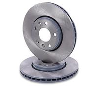 BESTPRICE 2x dischi freno anteriori Ø 296 mm Compatibile con RENAULT GRAND SCÉNIC, LAGUNA, LATITUDE, MEGANE, SCÉNIC