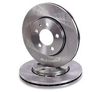 BESTPRICE 2x dischi freno anteriori Ø 308 mm Compatibili con VW MULTIVAN T5, MULTIVAN T6, TOUAREG, TRANSPORTER T5,TRANSPORTER T6 / CARAVELLE T6