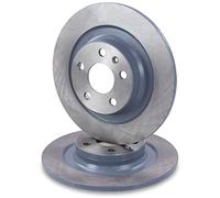 BESTPRICE 2x dischi freno posteriori Ø 302 mm completamente compatibili con VOLVO S60 III (224), S90 II (234), V60 II (225, 227), V90 II estate (235, 236), XC60 II (246)