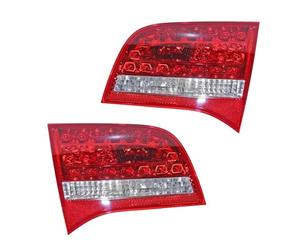 BESTPRICE 2x fanale posteriore combinato interno sinistro a LED senza portalampada Compatibile con AUDI A6 Allroad C6 (4FH), A6 C6 Avant (4F5)