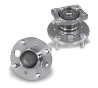 BESTPRICE 2x mozzo della ruota posteriore con anello sensore magnetico set di cuscinetti ruota set di cuscinetti ruota Compatibile con FORD FIESTA notchback, FIESTA Mk6, KA+ III (UK, FK), KA+ III not