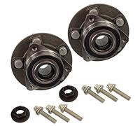 BESTPRICE 2x mozzo ruota posteriore cuscinetto ruota set con sensore ABS, Compatibile con CHEVROLET MALIBU (V300), OPEL INSIGNIA A (G09),SAAB 9-5 (YS3G)