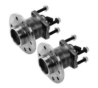 BESTPRICE 2x mozzo ruota posteriore set cuscinetti ruota, compatibile con OPEL ASTRA H (A04) (L70), MERIVA B (S10), ZAFIRA B (A05)
