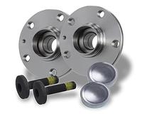 BESTPRICE 2x set di cuscinetti per mozzo ruota posteriore con sensore ABS