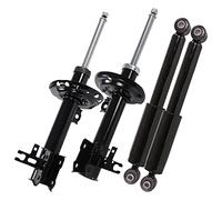 BESTPRICE 4x ammortizzatori a gas a pressione anteriori e posteriori, compatibili con OPEL ASTRA H (A04), ASTRA H GTC (A04), ASTRA H notchback (A04), ASTRA H TwinTop (A04)