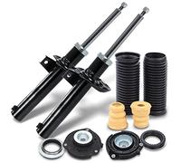 BESTPRICE ATP 2x ammortizzatore a gas a pressione anteriore a doppia camera | Compatibile con: SEAT LEON, SKODA OCTAVIA II, OCTAVIA II Combi, SUPERB II, SUPERB II Kombi, VW BEETLE, BEETLE Cabriolet, EOS