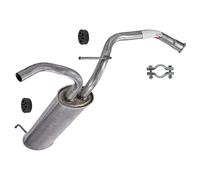 BESTPRICE ATP Set di silenziatori di scarico 1x Silenziatore posteriore, con