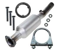 BESTPRICE Convertitore catalitico incluso materiale di montaggio Compatibile con SEAT LEON (1M1), TOLEDO 2 (1M2), VW BORA 1 (1J2), BORA Variant (1J6), GOLF 4 (1J1), GOLF 4 Variant (1J5)