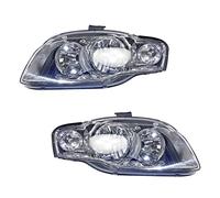 BESTPRICE Fari Principali Anteriori Sinistro + Destro, Compatibili Con AUDI A4 B6 Cabriolet (8H7), A4 B7 (8EC, 8ED, 8HE)