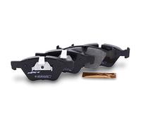 BESTPRICE Set di pastiglie freno asse anteriore, pastiglie freno anteriore, 4 pezzi, compatibile con BMW Serie 5 (E60), 5 Touring (E61)