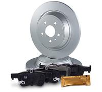 BESTPRICE Set freni asse posteriore incl. dischi freno Ø 316 mm completi + pastiglie freno posteriori Compatibile con FORD KUGA Mk2 (DM2)