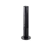 Bestron Ventilatore a torre con funzione oscillante, Altezza: 75 cm, 50 W, Nero