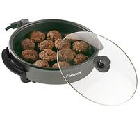 Bestron AHP1500Z Padella Elettrica, 1500 W, Alluminio, Nero