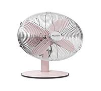 Bestron DFT35R Ventilatore da Tavolo Retro, 35 W, 240 V, Rosa