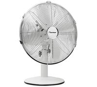 Bestron DFT35W Ventilatore da Tavolo Retro, 35 W, 240 V, Bianco