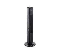 Bestron Ventilatore a torre con funzione oscillante, Altezza: 75 cm, 50 W, Nero