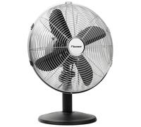 Bestron DFT35W Ventilatore da Tavolo Retro, 35 W, 240 V, Bianco