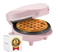 Bestron Waffle Maker Piastra per waffel mini Ø10 cm piccola macchina per waffel