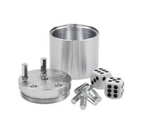 BestSaller 3001 'Super SIX' alluminio, 36 bastoncini da gioco e 2 cubi, argento (1 pezzo)