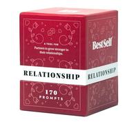 BestSelf Relationship Deck -150 Prompt di discussione Conversazioni Starter Giochi per coppie - Giochi di carte perfetti per coppie per adulti, regali romantici per coppie