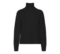 Bestseller A/S Vmdaniela LS Cowlneck Maglione Ga Noos, Nero, M Donna