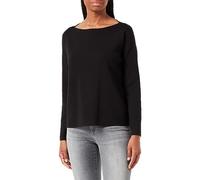 Bestseller A/S VMNANCY LS Boatneck GA Noos Pullover da Donna, Nero, S, Schwarz, S