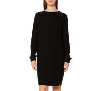 Bestseller NMSIESTA L/S O-Neck Knit Dress Noos Vestito, Nero, XS Donna
