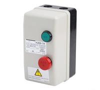 Besttoolifes 1 interruttore di avviamento motore elettromagnetico 3 fasi 380 V impermeabile per compressore interruttore motore trifase interruttore magnetico 380 V (4-6 A)