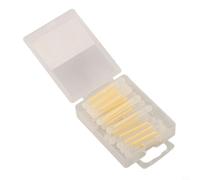 Besttoolifes 15 connettori galleggianti da pesca, 45 x 39 mm, verde e rosso, canna da notte fluorescente per luce notturna per galleggianti da pesca e luci, punte per semplici (verde)