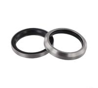 Besttoolifes 2 cuscinetti per sterzo per bicicletta, 51,8 x 40 x 8 mm, ACB518K, cuscinetti a sfera in acciaio, con guarnizioni in gomma, conici a 36/45 gradi, per sostituzione forcella della
