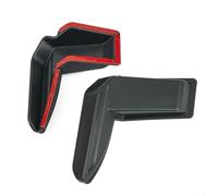 Besttoolifes 2 pz Parabrezza Posteriore Riscaldamento Filo Copertura per Suzuki dal 2019 al 2021 Nero Abs Protector Trim per Auto Esterno Modanature Accessori