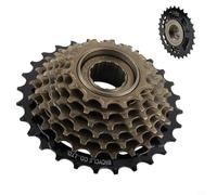 Besttoolifes 7 Road 1428t Pignone filettato in acciaio compatibile con Mountain per biciclette Plus Speed Thread Gear Formato compatibile con sistemi a 7 o 21 velocità
