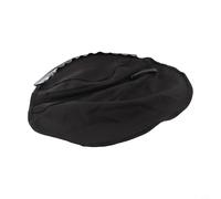 Besttoolifes Accessorio per casco da saldatura, collare avvolgente per saldatura, in pelle, con circonferenza della testa regolabile, resistente al calore, scintille (nero)