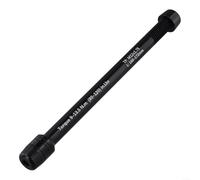 Besttoolifes Asse per bicicletta di precisione lavorato a CNC, distanziale regolabile in larghezza per allenatore, asse passante, 12 x 142 mm (M12 x 1,75 160-172)